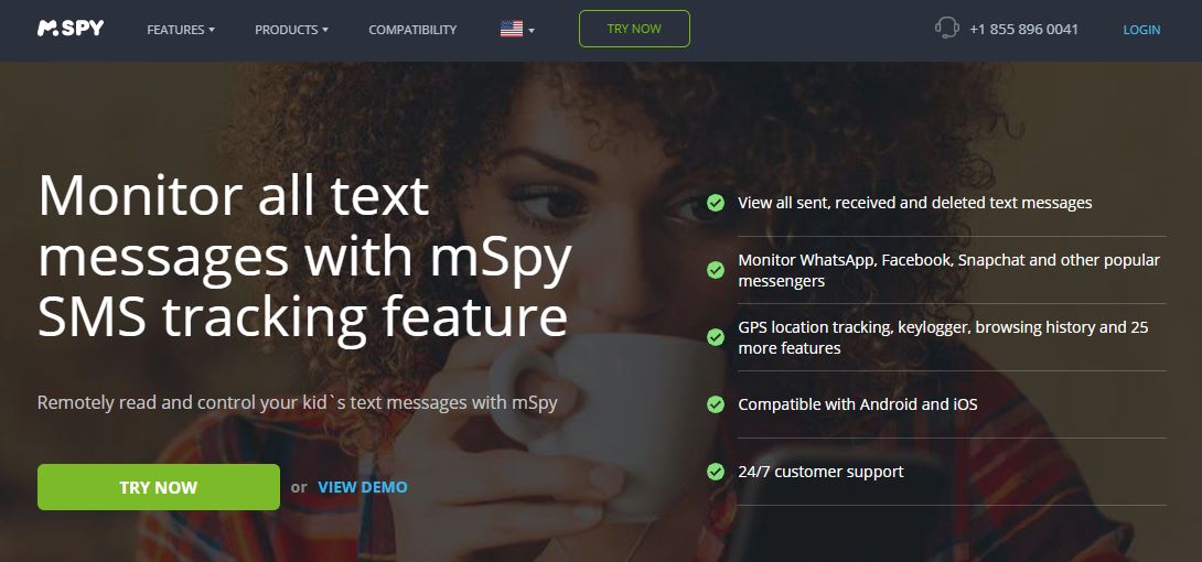 Mspy app to read someone's text messages
